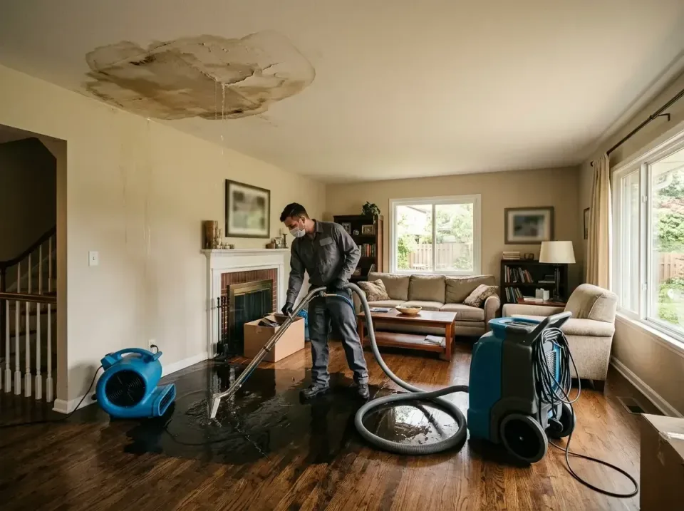 attic-pipe-burst-ceiling-drip-008 — frequently asked questions, Water Damage Restoration & Carpet Care in Lindsay, OK